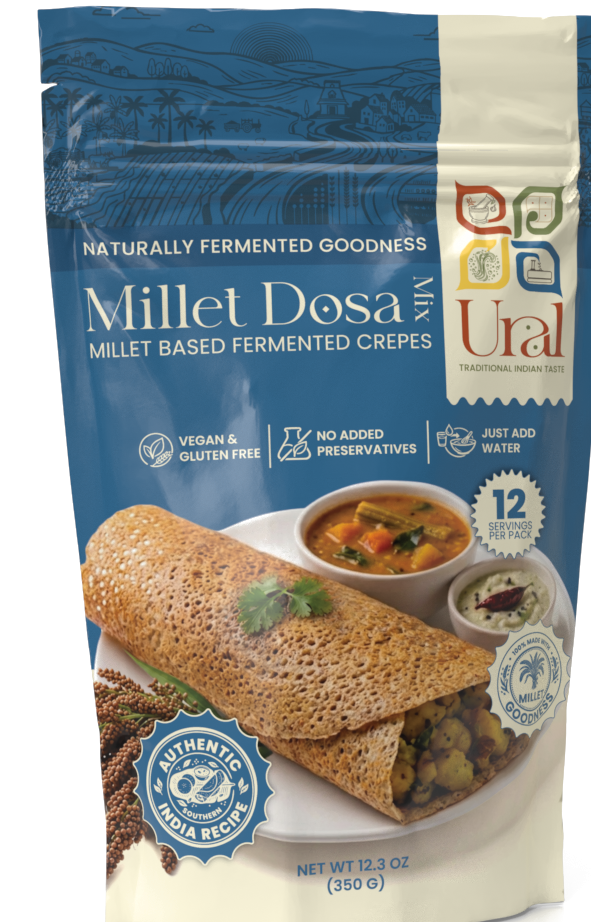 URAL Millet Dosa Mix package